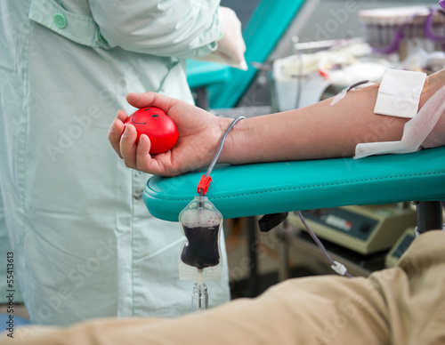 Blood donor photo