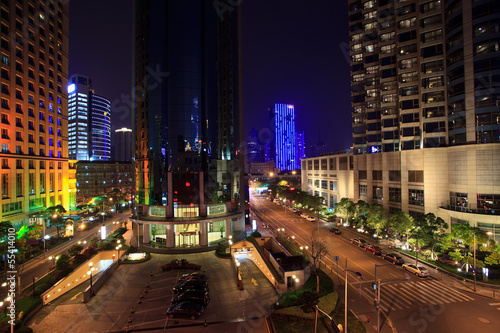Shanghai international metropolis night