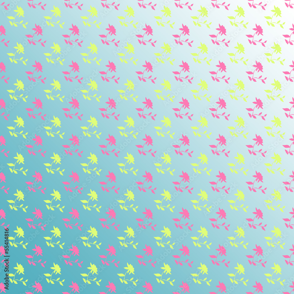 青をバックにした花柄の背景イラスト Stock Illustration Adobe Stock 青をバックにした花柄の背景イラスト Stock Illustration Adobe Stock