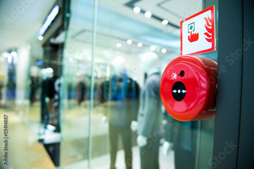 Quadro su tela Fire alarm