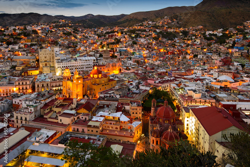 Twilight at Guanajuato photo
