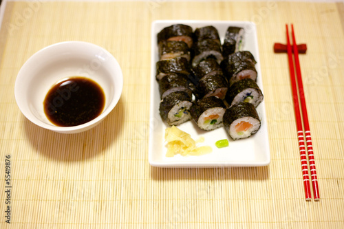 Home made sushi