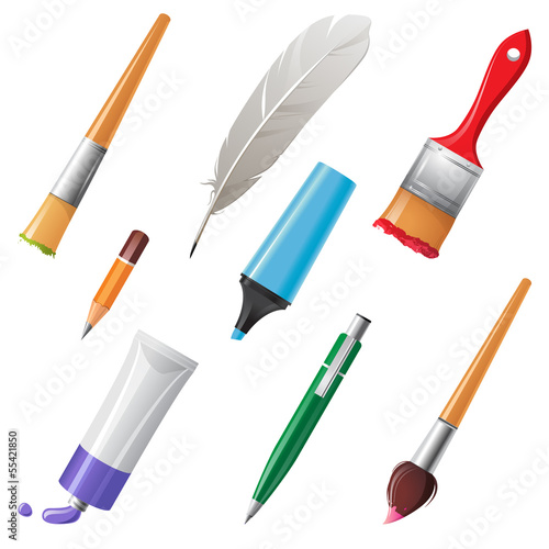 Writing and painting tools