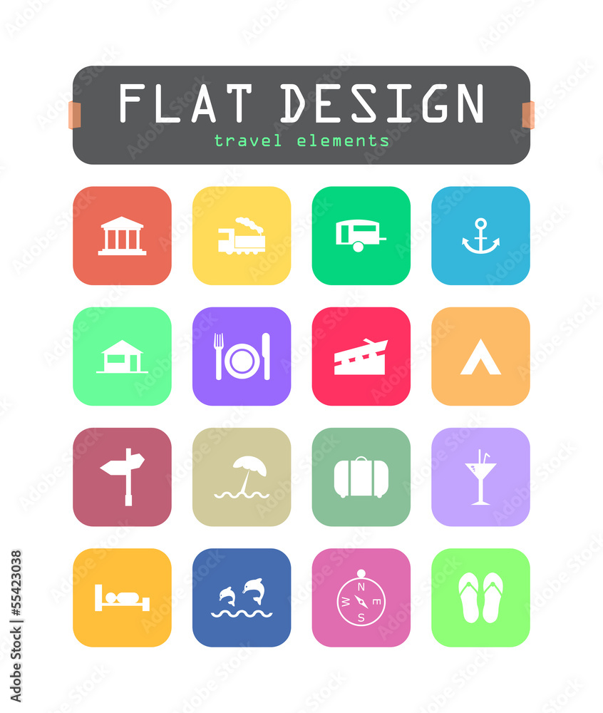 special flat ui icons for web and mobile applications special flat ui icons for web and mobile applications