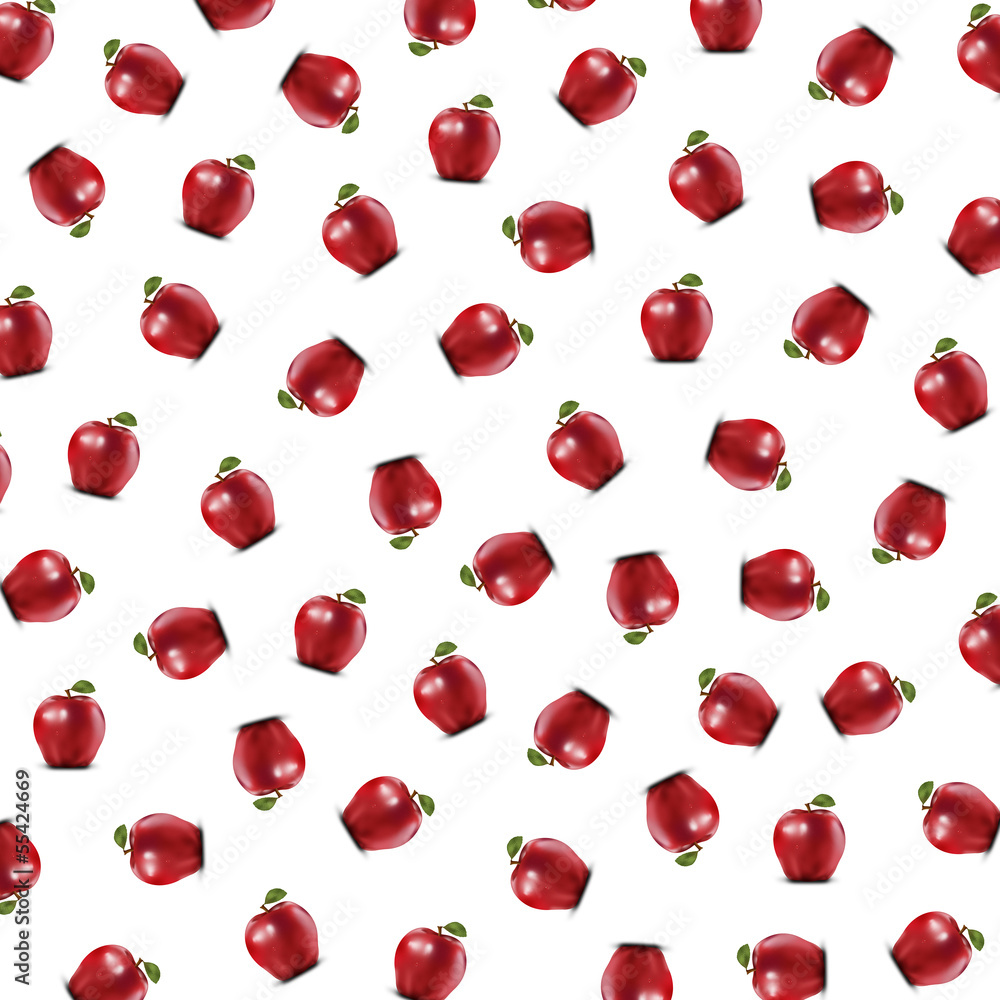Background with apples arranged randomly Background with apples arranged randomly