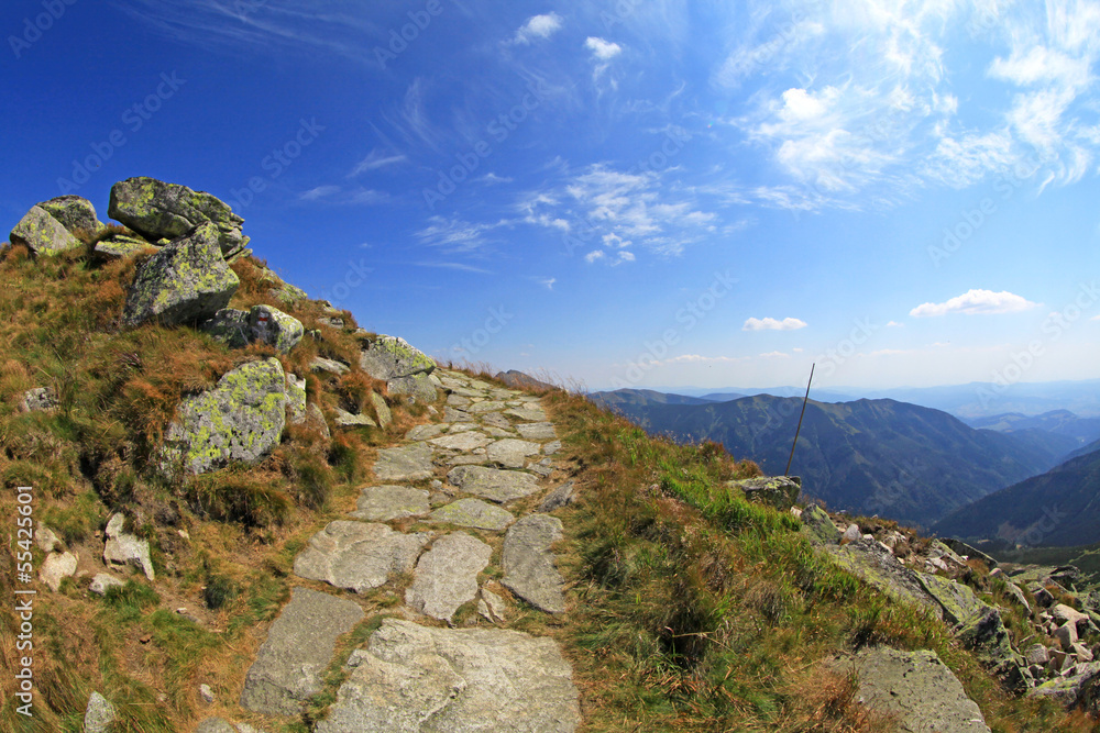 Fototapeta premium View from Derese - Low Tatras, Slovakia