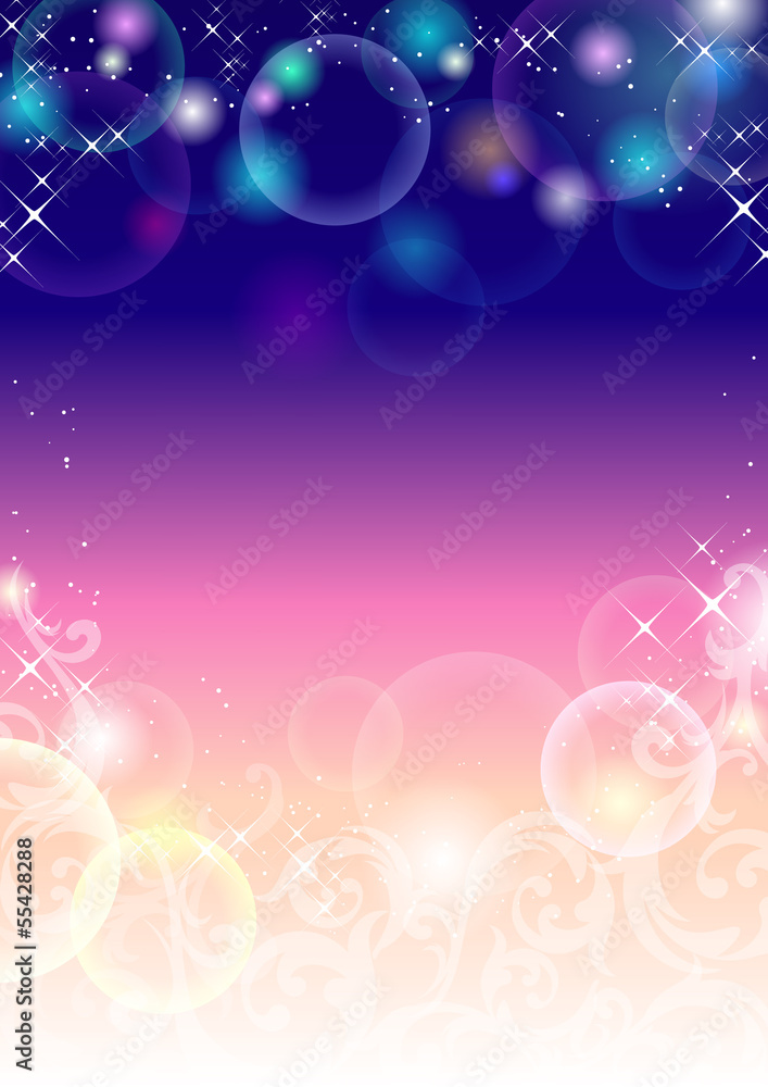 Fototapeta premium ファンタジックな背景