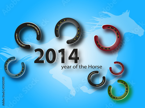 horse - symbol of New Year