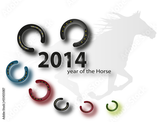 horse - symbol of New Year