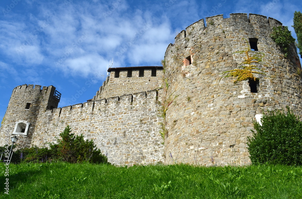 Gorizia Castle a Medieval Fortress, Italy