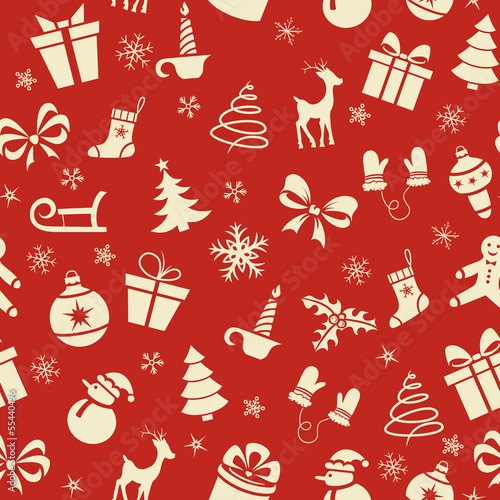 Christmas Seamless Pattern
