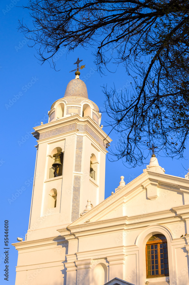 Fototapeta premium White Church Spire