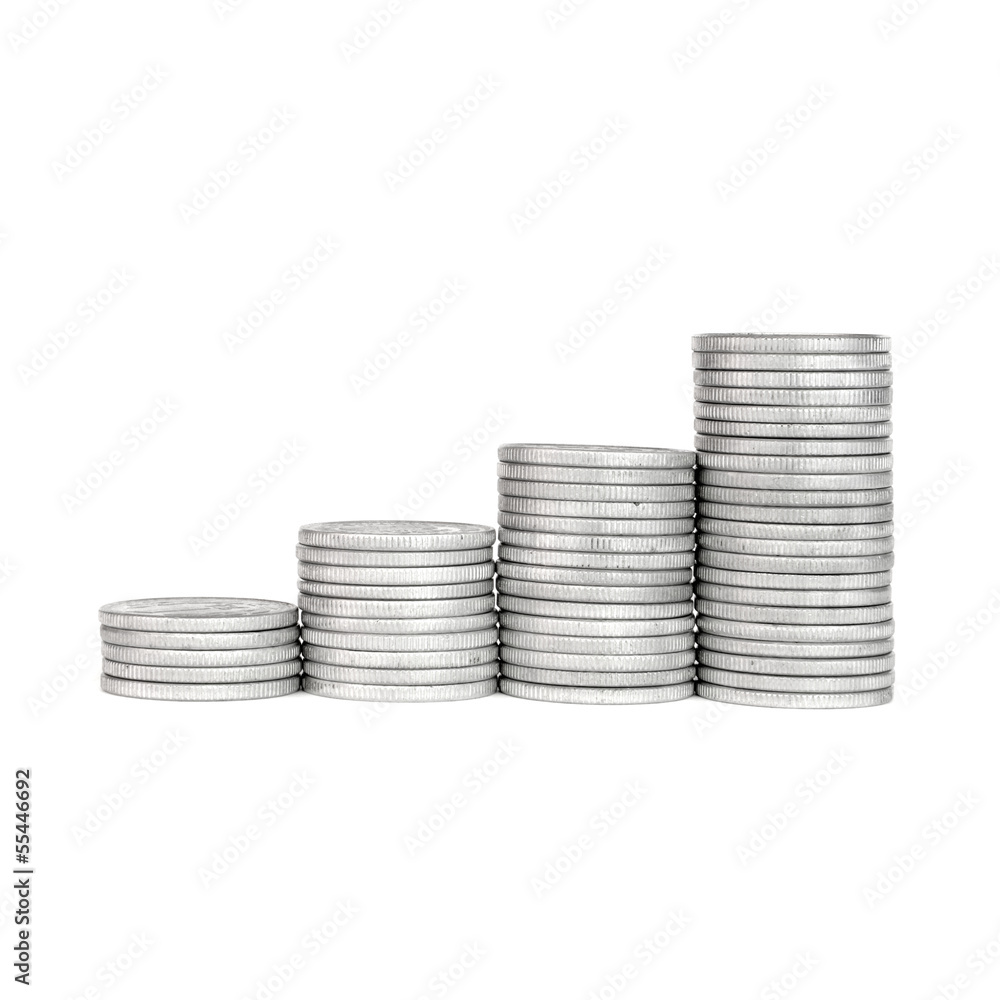Growth Stack Silver Coin, Success or crisis Growth Stack Silver Coin, Success or crisis