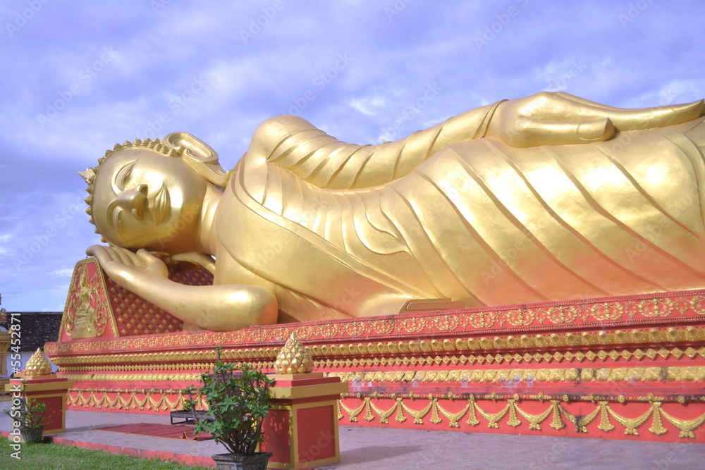 Fototapeta premium Buddha images In Laos