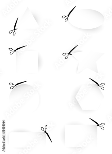 Scissors Template collection