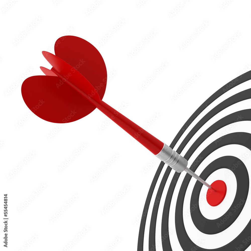 Dart on target Dart on target
