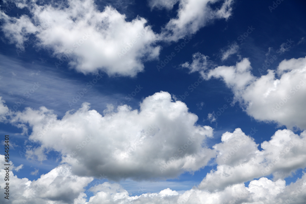 Fototapeta premium Wolken - Hintergrund