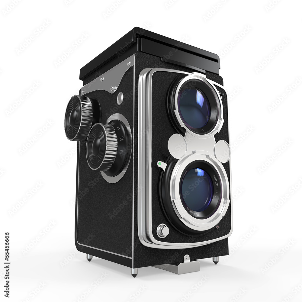 Old Twin Lens Camera