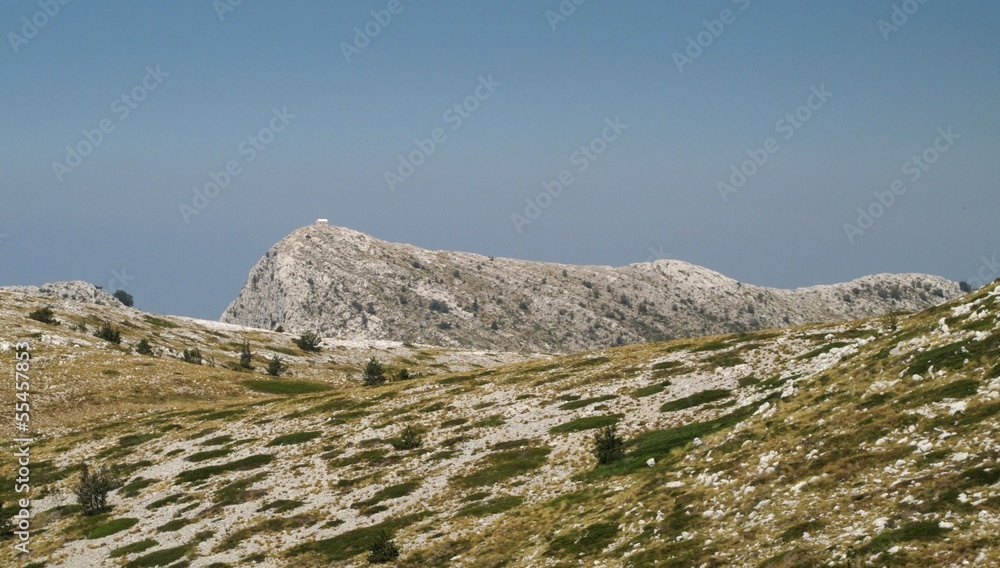 Vosac - the mountain above the Makarska
