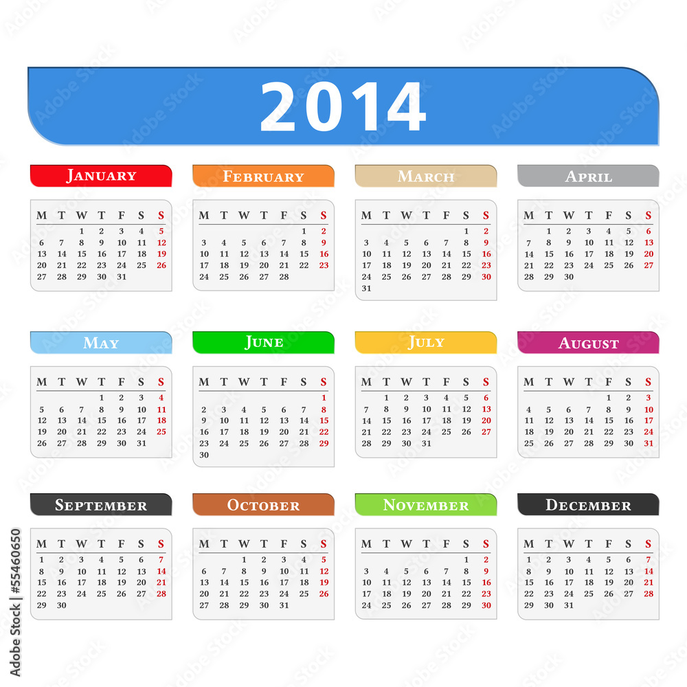 Calendar 2014 Calendar 2014
