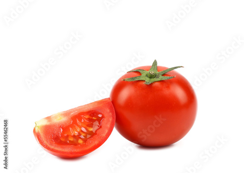 Tomato and segment.