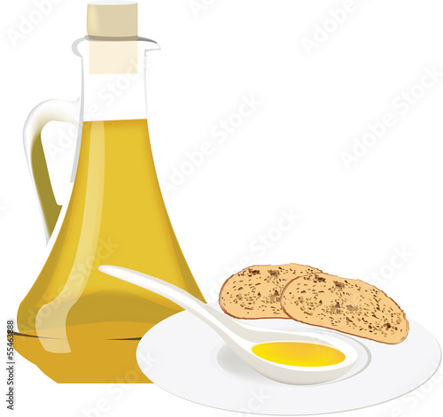olio con bruschetta