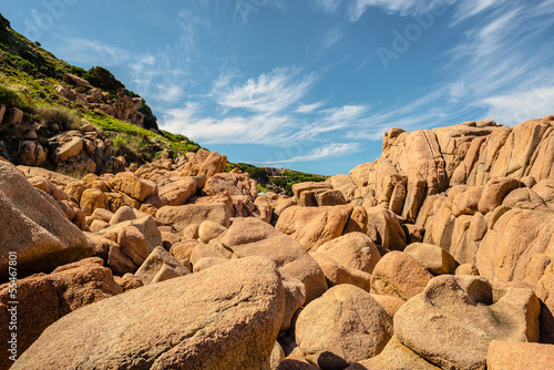 costa paradiso sardinia sea landscape