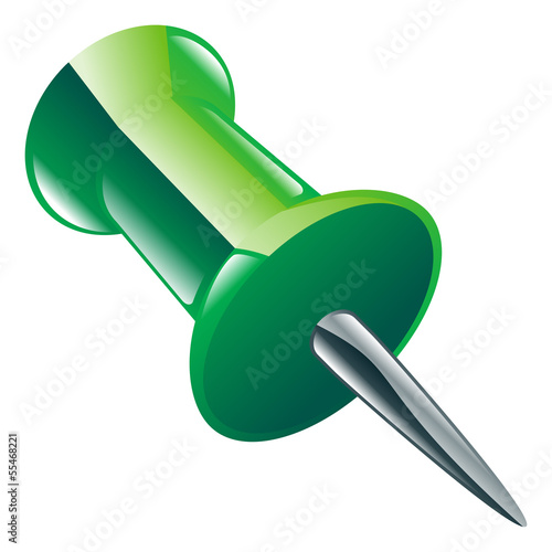 Illustration of drawing push pinicon clipart icon photo