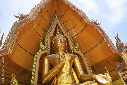 Big Buddha statue at Wat thum saue  Kanchanaburi  Thailand