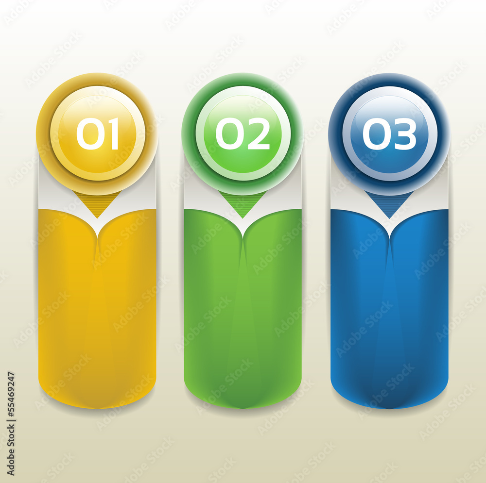 Vector Progress Background / Product Choice or Version. eps 10 Vector Progress Background / Product Choice or Version. eps 10