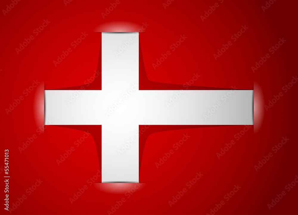 Obraz premium Denmark flag
