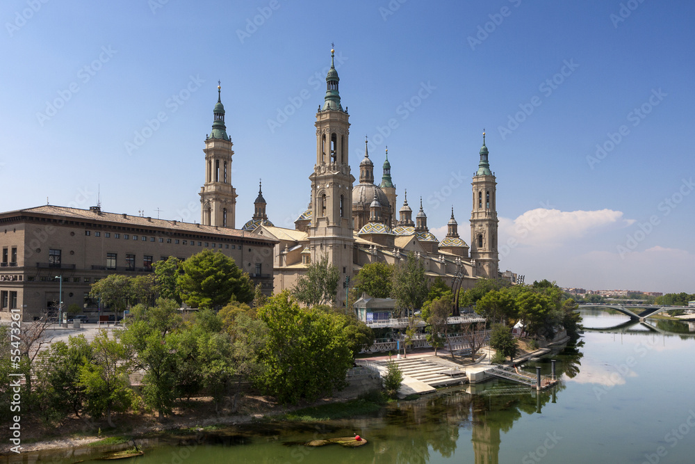 El Pilar basilica, Saragossa, Spain El Pilar basilica, Saragossa, Spain