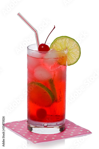 Shirley Temple Cocktail Drink