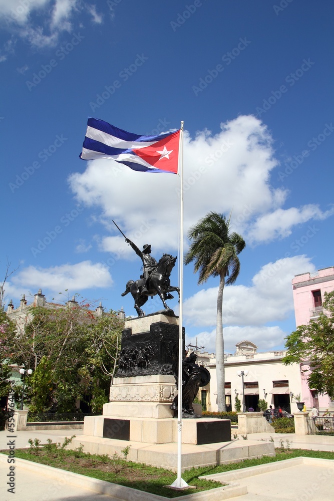 Cuba - main square in Camaguey