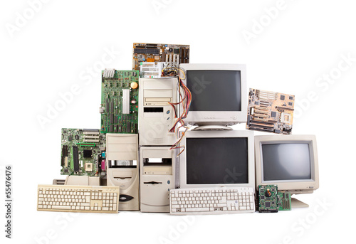heap of old computers