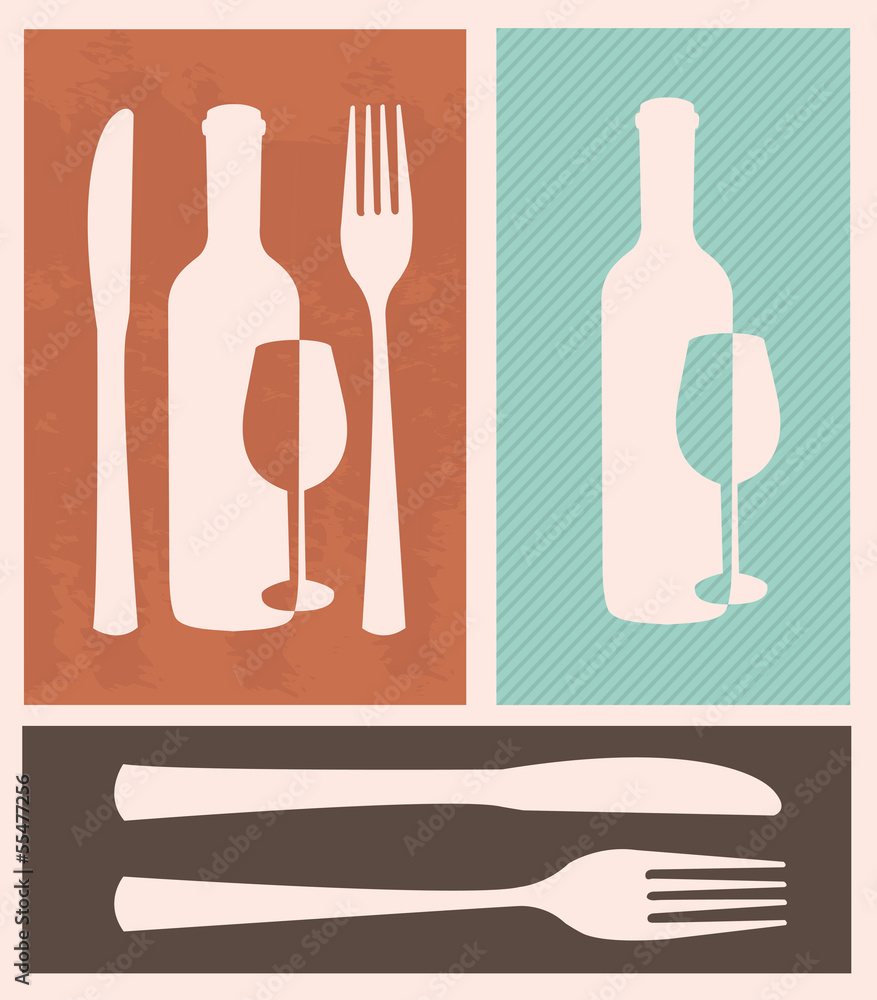 Fototapeta premium drink and food