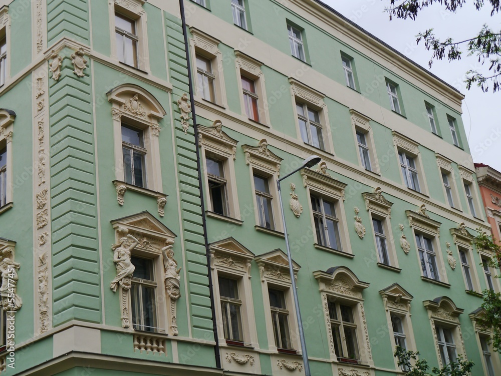 Obraz premium Hausfassade Altbau