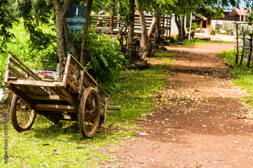 Wooden cart