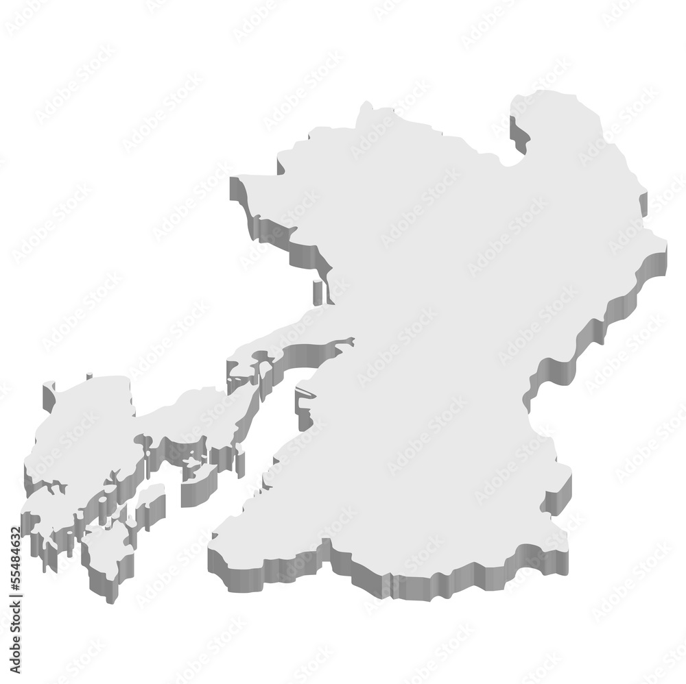熊本 地図 3D 熊本 地図 3D