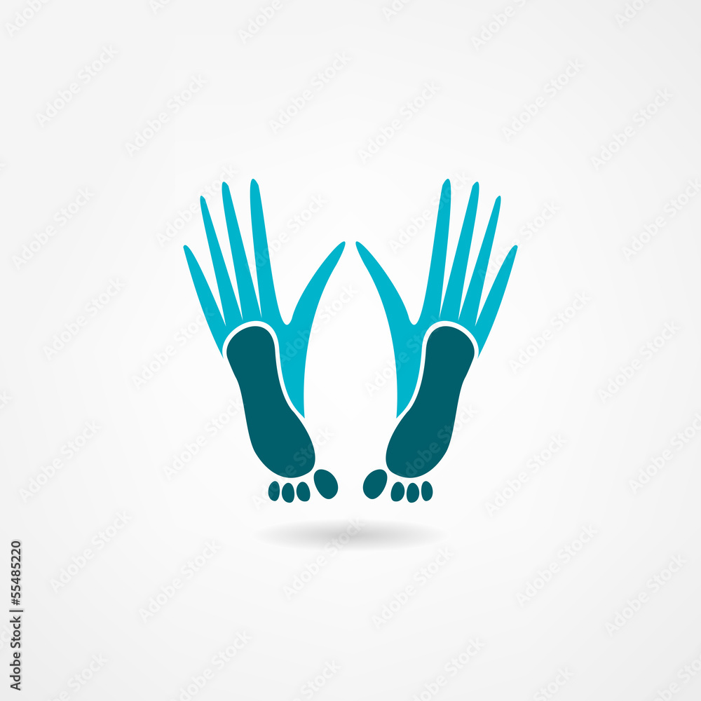 footprint icon footprint icon