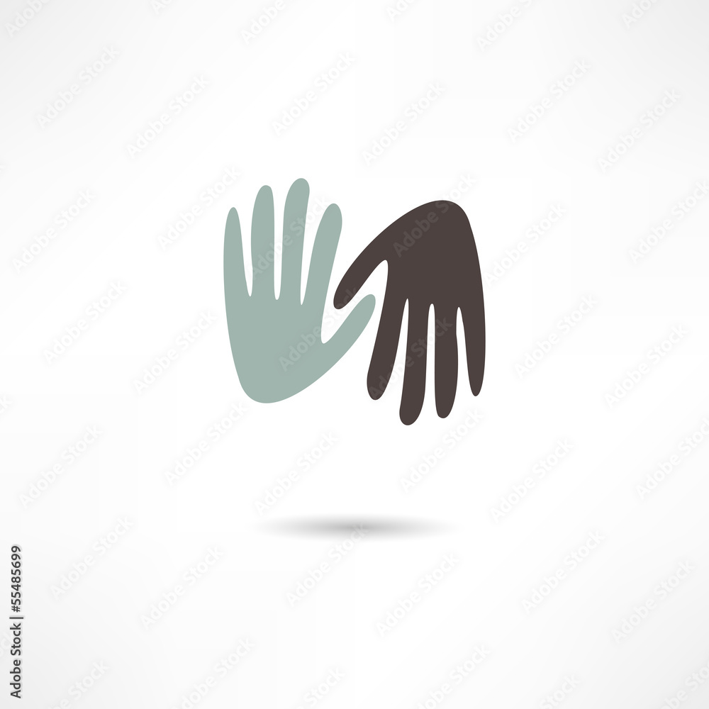 Obraz premium Hand icon