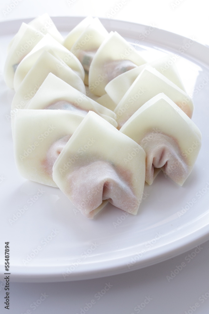 homemade chinese dumpling, Wonton homemade chinese dumpling, Wonton