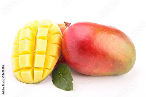 isolated mango