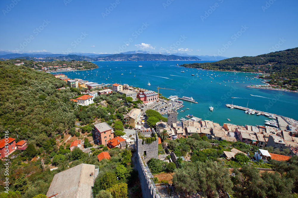 Φωτογραφία Gulf of Poets and Portovenere town, Italy