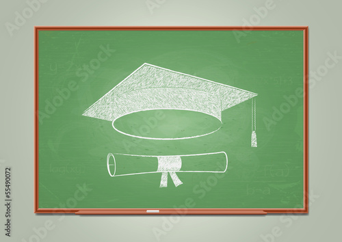 School blackboard