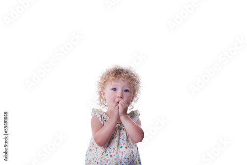Little baby shocked