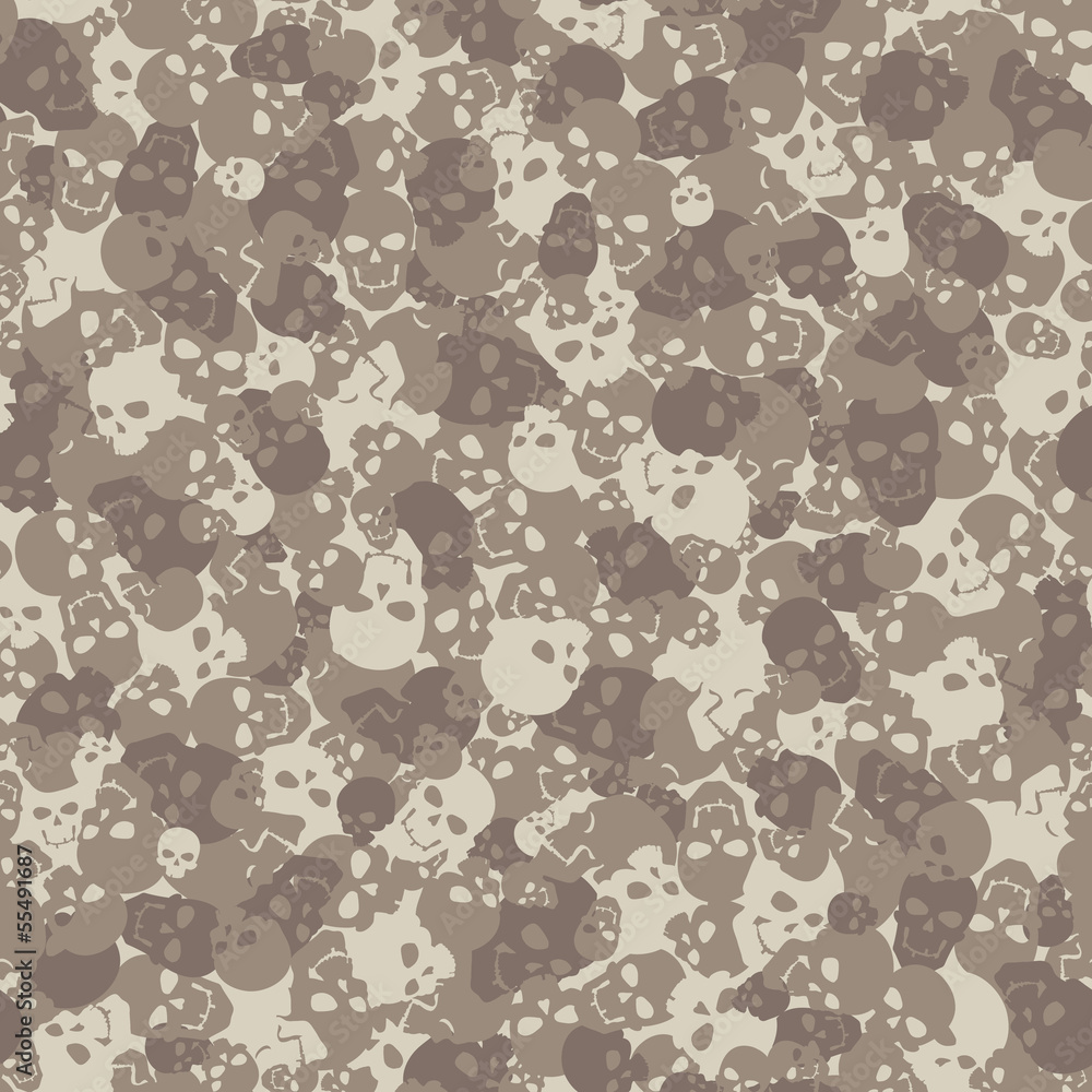 Skulls pattern. Skulls pattern.