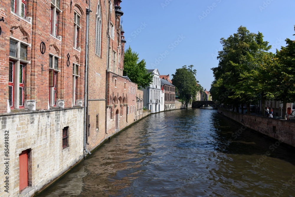 A view in Bruges