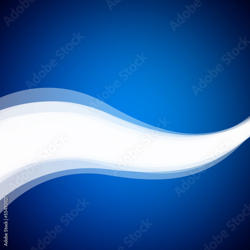 blue waves, abstract background