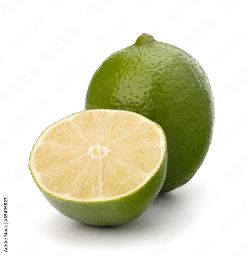 lime isolated on white background lime isolated on white background